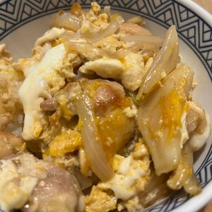 フライパン一つで♪ふわトロ親子丼